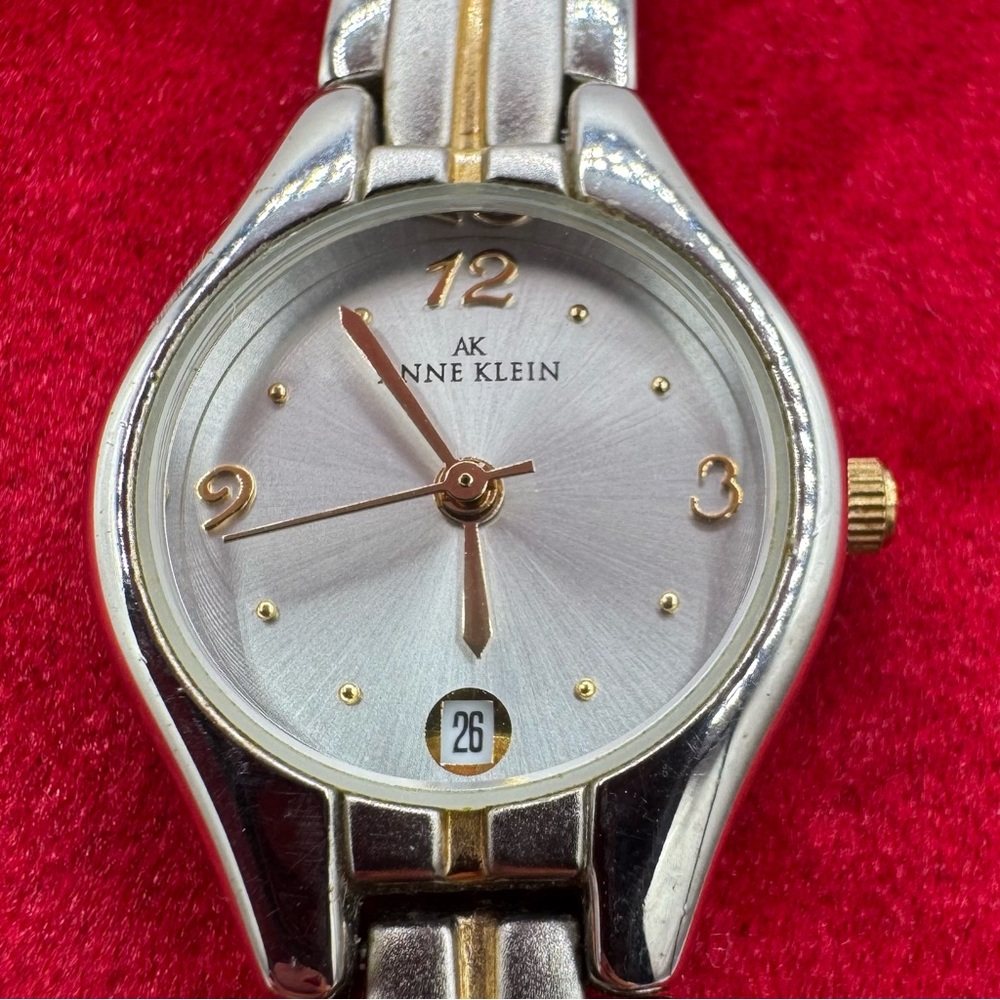 Anne Klein Two-Tone Silver and Gold‎ Watch